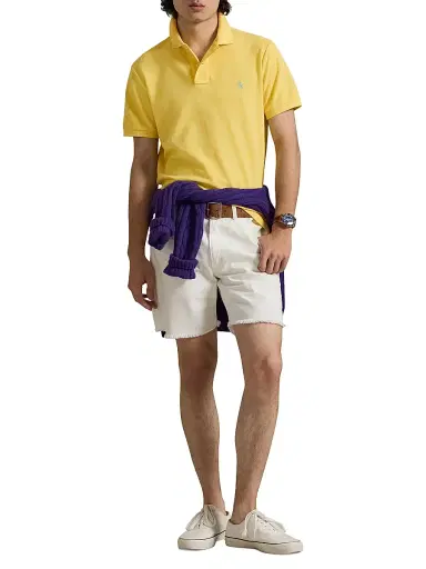 Polo Ralph Lauren Men's Logo Cotton Mesh Polo | Thumbnail 2 Polo Ralph Lauren Men's Logo Cotton Mesh Polo | Thumbnail 2
