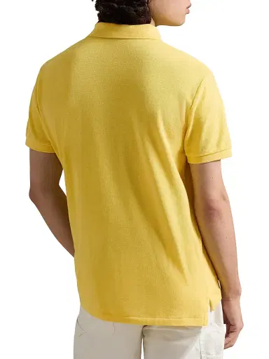 Polo Ralph Lauren Men's Logo Cotton Mesh Polo | Thumbnail 4 Polo Ralph Lauren Men's Logo Cotton Mesh Polo | Thumbnail 4