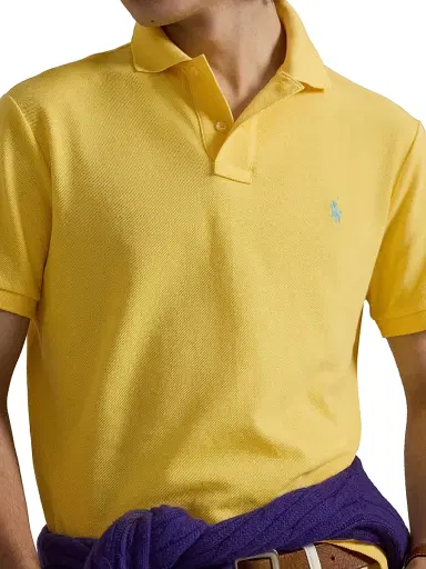 Polo Ralph Lauren Men's Logo Cotton Mesh Polo | Thumbnail 5 Polo Ralph Lauren Men's Logo Cotton Mesh Polo | Thumbnail 5