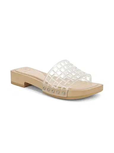 Vince Women's Barbara Jelly PVC Slide Sandals | Thumbnail 2 Vince Women's Barbara Jelly PVC Slide Sandals | Thumbnail 2