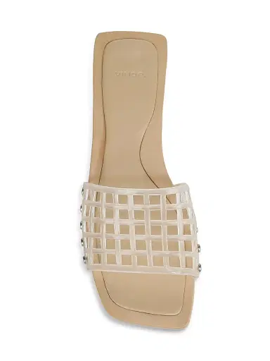 Vince Women's Barbara Jelly PVC Slide Sandals | Thumbnail 4 Vince Women's Barbara Jelly PVC Slide Sandals | Thumbnail 4