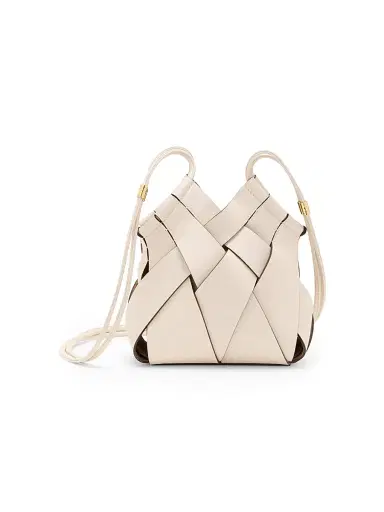 Ulla Johnson Women's Charlotte Woven-Leather Crossbody Bag - Cowrie | Thumbnail 1 Ulla Johnson Women's Charlotte Woven-Leather Crossbody Bag - Cowrie | Thumbnail 1