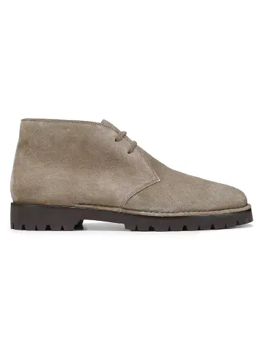 Vince Men's Jerome Chukka Suede Boots - Flint - Size 10 | Thumbnail 1 Vince Men's Jerome Chukka Suede Boots - Flint - Size 10 | Thumbnail 1