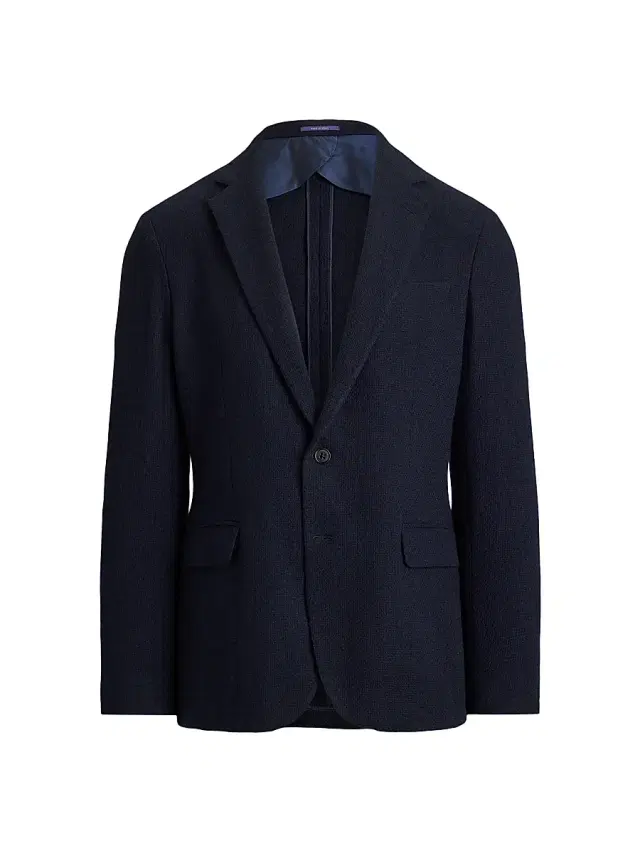 Men's Hadley Hand-Tailored Cashmere Jacket - Navy