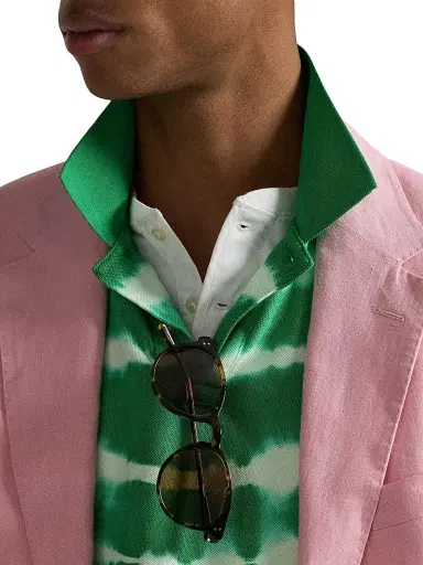Polo Ralph Lauren Men's Linen Sport Coat - Resort Pink | Thumbnail 5