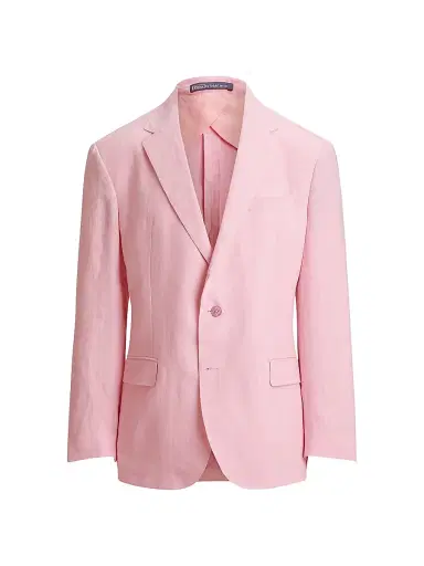 Polo Ralph Lauren Men's Linen Sport Coat - Resort Pink | Thumbnail 1