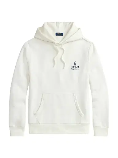 Polo Ralph Lauren Men's Seasonal Fleece Hoodie - Deckwash White | Thumbnail 1