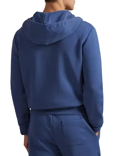 Polo Ralph Lauren Men's Double-Knit Full-Zip Hoodie - Night Navy - Size XXL | Thumbnail 4 Polo Ralph Lauren Men's Double-Knit Full-Zip Hoodie - Night Navy - Size XXL | Thumbnail 4