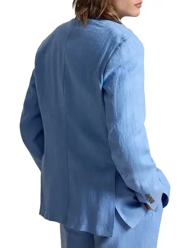 Polo Ralph Lauren Men's Linen Sport Coat - Sky Blue | Thumbnail 4