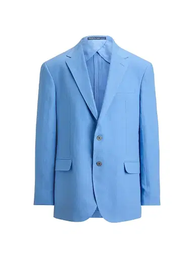 Polo Ralph Lauren Men's Linen Sport Coat - Sky Blue | Thumbnail 1