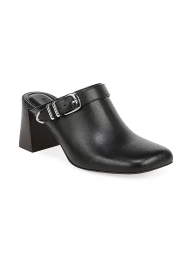 Favorite Daughter Women's Cece 70MM Leather Mules - Black - Size 9 | Thumbnail 2