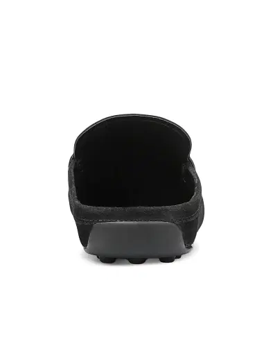 Vince Women's Berkley Driver Suede Mules - Black - Size 11 | Thumbnail 3