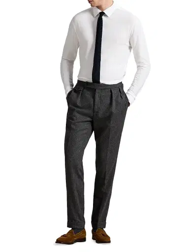 Polo Ralph Lauren Men's Textured Honeycomb Cotton Shirt | Thumbnail 2 Polo Ralph Lauren Men's Textured Honeycomb Cotton Shirt | Thumbnail 2
