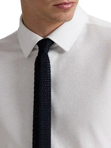Polo Ralph Lauren Men's Textured Honeycomb Cotton Shirt | Thumbnail 5 Polo Ralph Lauren Men's Textured Honeycomb Cotton Shirt | Thumbnail 5
