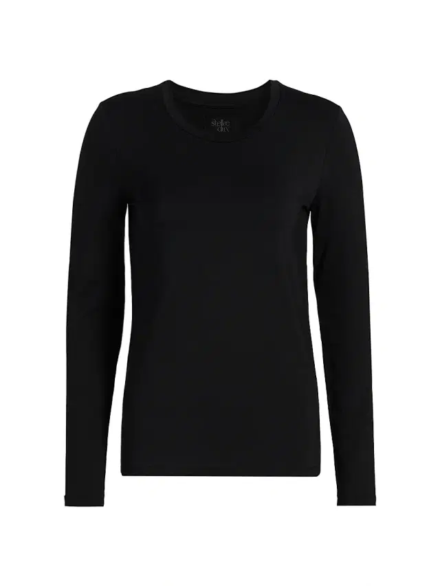 Stellae Dux Women's Mesa Long Sleeve T-Shirt - Black