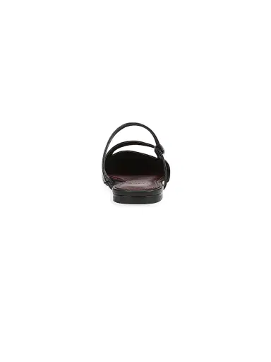 Vince Women's Gilia Hardware-Accent Leather Mules - Black - Size 9.5 | Thumbnail 3