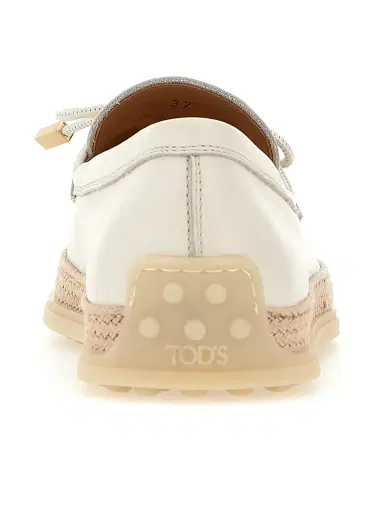 Tod's Women's Top Nabuk Moc-Toe Suede Loafers | Thumbnail 3 Tod's Women's Top Nabuk Moc-Toe Suede Loafers | Thumbnail 3