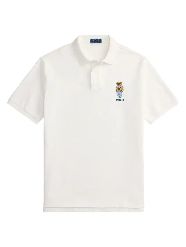 Polo Ralph Lauren Men's Logo Cotton Jersey T-Shirt - White Summer Bear