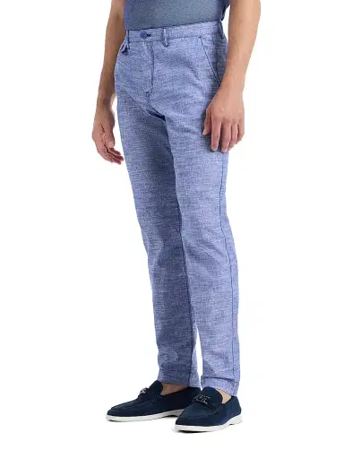 Robert Graham Men's Dixton Cotton-Linen Pants | Thumbnail 4 Robert Graham Men's Dixton Cotton-Linen Pants | Thumbnail 4