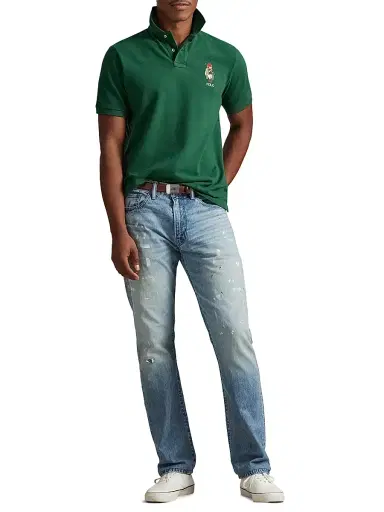 Polo Ralph Lauren Men's Logo Cotton Jersey T-Shirt - New Forest Society Bear - Size XL | Thumbnail 2