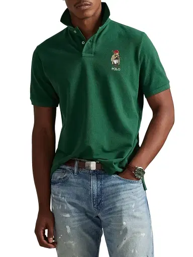 Polo Ralph Lauren Men's Logo Cotton Jersey T-Shirt - New Forest Society Bear - Size XL | Thumbnail 3