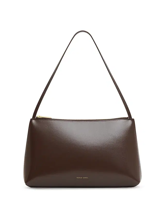 Mansur Gavriel Women's Gaia Leather Shoulder Bag - Chocolate