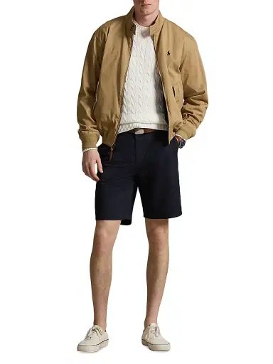 Polo Ralph Lauren Men's Stretch-Cotton Twill Shorts - Aviator Navy | Thumbnail 2 Polo Ralph Lauren Men's Stretch-Cotton Twill Shorts - Aviator Navy | Thumbnail 2