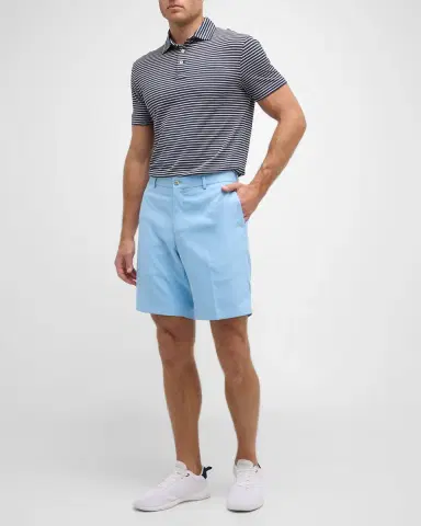 Peter Millar Men 's Salem High Drape Performance Shorts | Thumbnail 2