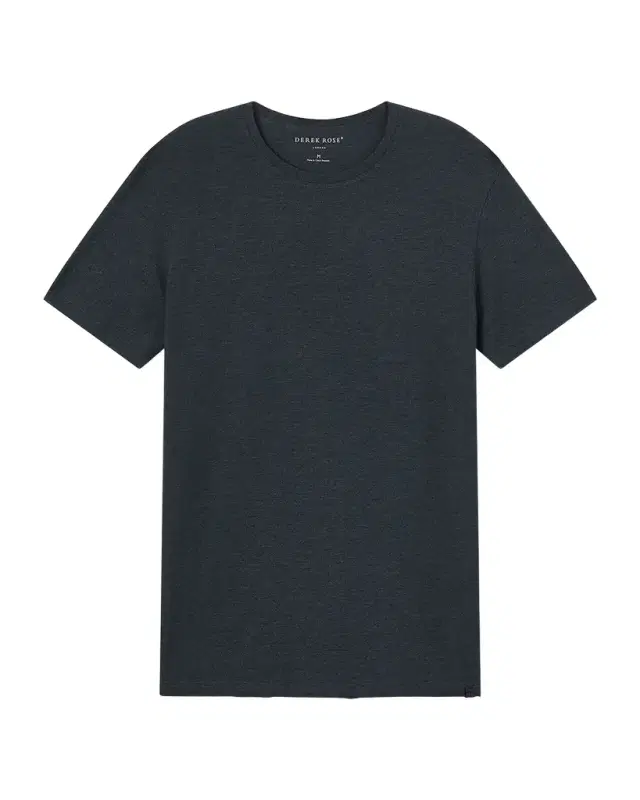 Men 's Marl Crewneck Short-Sleeve Knit Tee