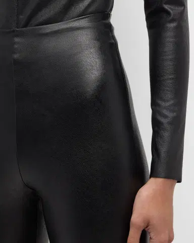 Commando Faux-Leather Flared Leggings | Thumbnail 5