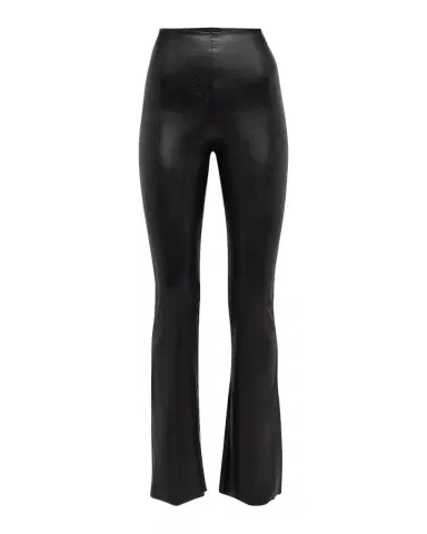 Commando Faux-Leather Flared Leggings | Thumbnail 1