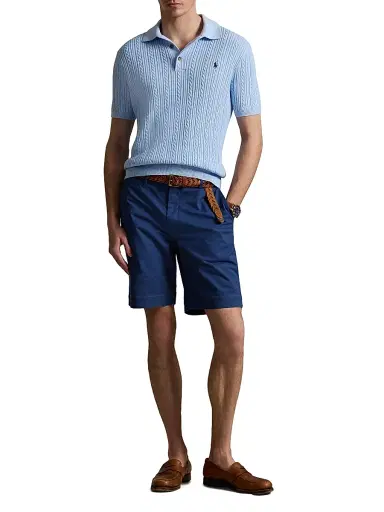 Polo Ralph Lauren Men's Stretch-Cotton Twill Shorts - Night Navy | Thumbnail 2