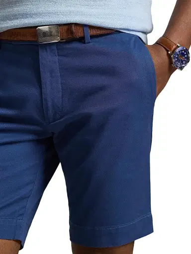 Polo Ralph Lauren Men's Stretch-Cotton Twill Shorts - Night Navy | Thumbnail 5