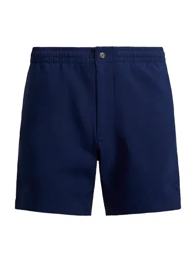 Polo Ralph Lauren Men's Elasticized Waistband Mid-Rise Trunks - Polo Black Tonal - Size XXL | Thumbnail 1 Polo Ralph Lauren Men's Elasticized Waistband Mid-Rise Trunks - Polo Black Tonal - Size XXL | Thumbnail 1