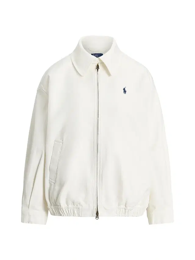 Polo Ralph Lauren Women's Double-Faced Cotton Bomber Jacket - Trophy Cream