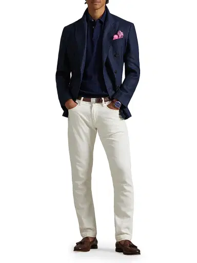 Polo Ralph Lauren Men's Cutaway Collar Cotton Polo Shirt | Thumbnail 2 Polo Ralph Lauren Men's Cutaway Collar Cotton Polo Shirt | Thumbnail 2