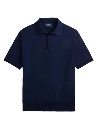 Polo Ralph Lauren Men's Cutaway Collar Cotton Polo Shirt | Thumbnail 1 Polo Ralph Lauren Men's Cutaway Collar Cotton Polo Shirt | Thumbnail 1