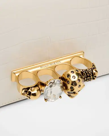 Alexander McQueen Jeweled Satchel Bag | Thumbnail 5 Alexander McQueen Jeweled Satchel Bag | Thumbnail 5