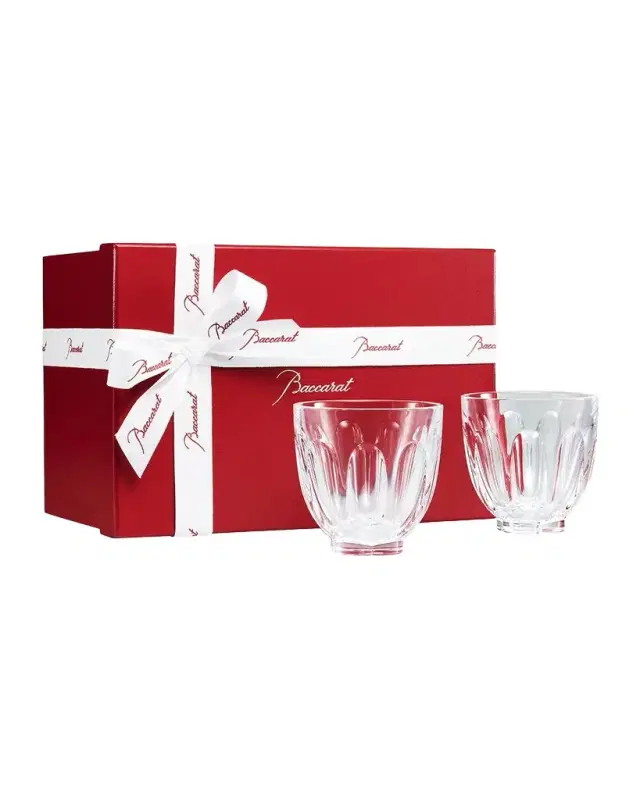 Baccarat Faunacrystopolis Harcourt Goblets, Set Of 2