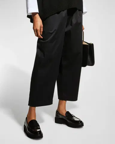 Eskandar Japanese Wide-Leg Trousers | Thumbnail 4