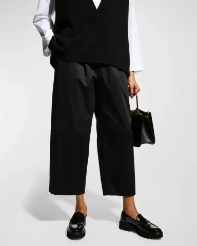 Eskandar Japanese Wide-Leg Trousers | Thumbnail 6