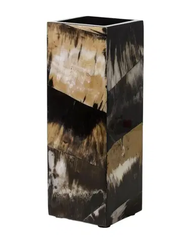 Ladorada Horn Veneer 16" Square Vase | Thumbnail 1