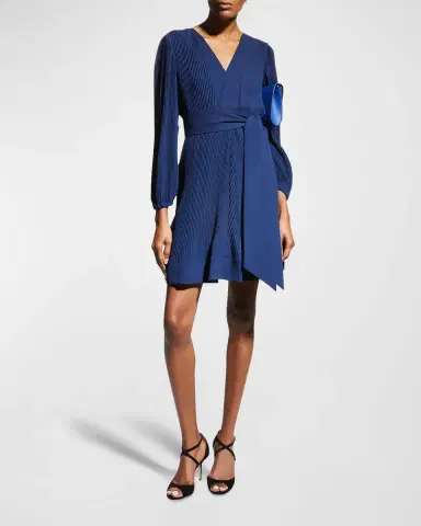 Milly Liv Pleated Dress | Thumbnail 2 Milly Liv Pleated Dress | Thumbnail 2