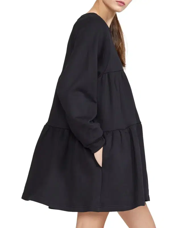 Vail Long-Sleeve Sweatshirt Dress