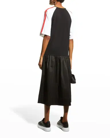 Cynthia Rowley Double-Striped Tiered Combo Dress | Thumbnail 4 Cynthia Rowley Double-Striped Tiered Combo Dress | Thumbnail 4