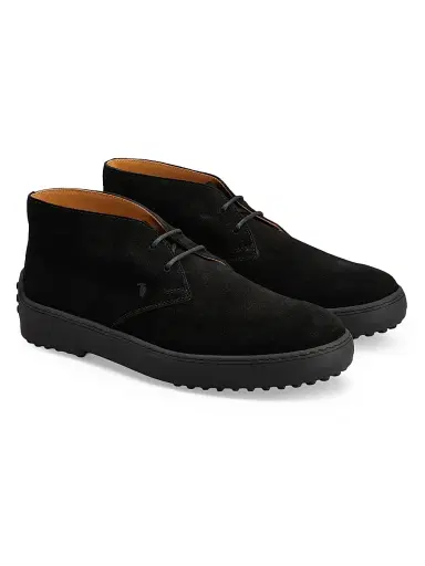 Tod's Men's Gommino Suede Desert Ankle Boots - Nero | Thumbnail 2