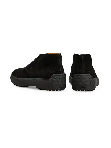 Tod's Men's Gommino Suede Desert Ankle Boots - Nero | Thumbnail 3