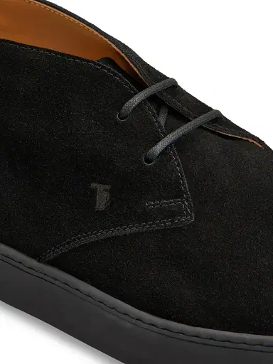 Tod's Men's Gommino Suede Desert Ankle Boots - Nero | Thumbnail 6