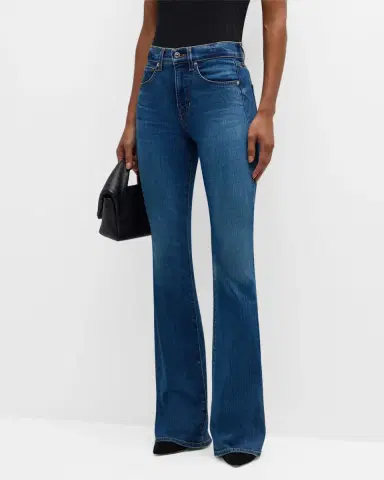 Veronica Beard Beverly High-Rise Skinny Flare Jeans | Thumbnail 4 Veronica Beard Beverly High-Rise Skinny Flare Jeans | Thumbnail 4