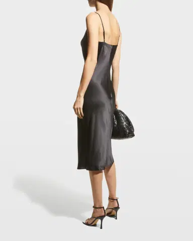 L'Agence Jodie V-Neck Silk Slip Dress | Thumbnail 4 L'Agence Jodie V-Neck Silk Slip Dress | Thumbnail 4